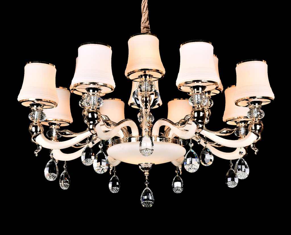 璀璨光影，筑就雅致空间 简欧风格琪美8203枝形吊灯赏析